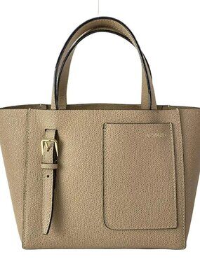 Valextra Bucket Bag Micro Shoulder Pink Beige Leather HANDBAG